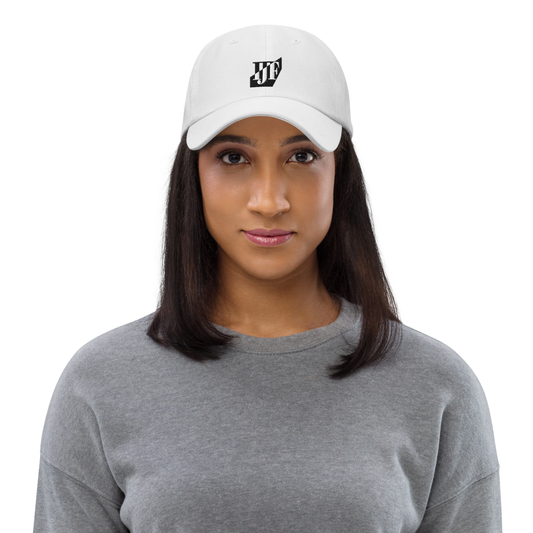 IJF Logo White Baseball Cap