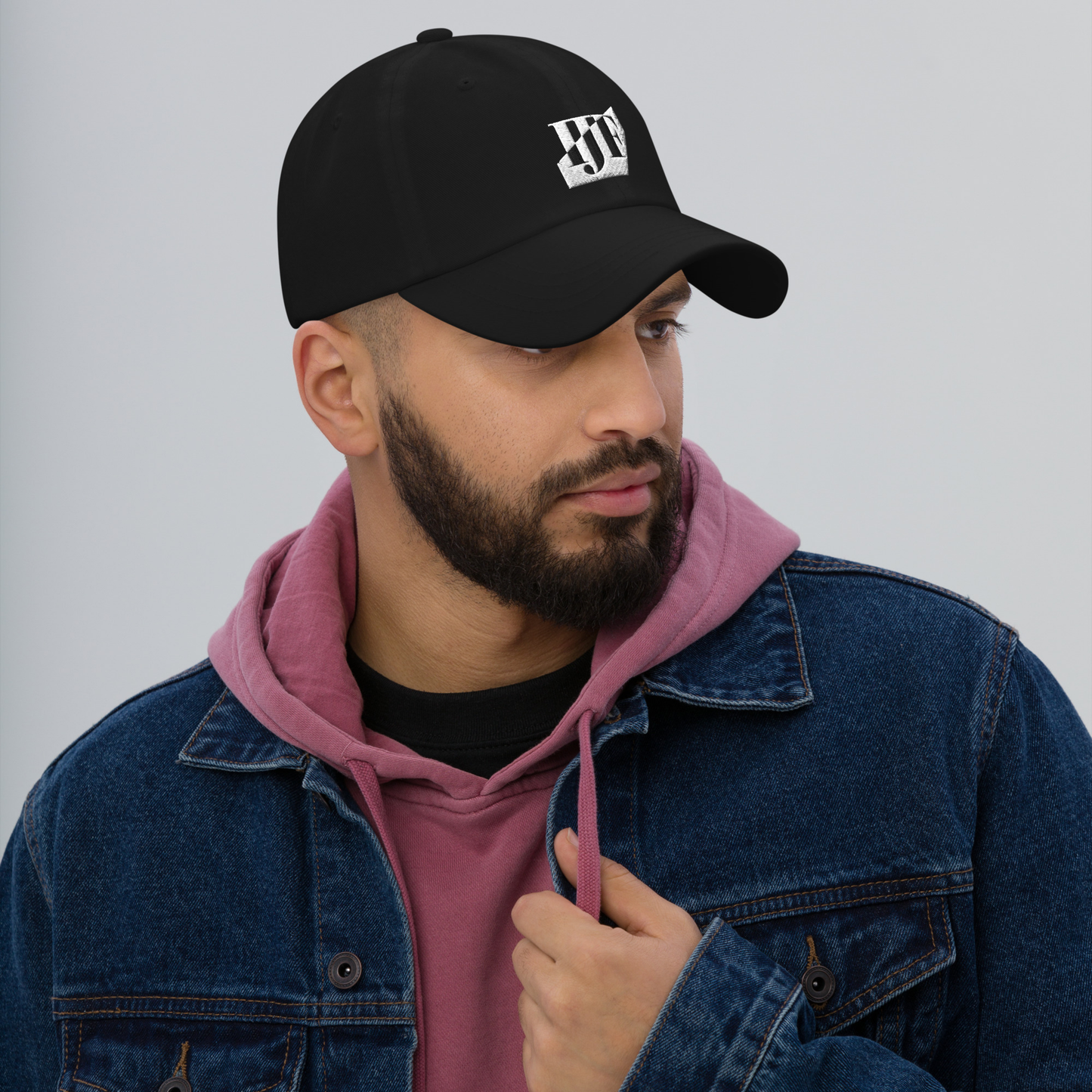 IJF Logo Black Baseball Cap