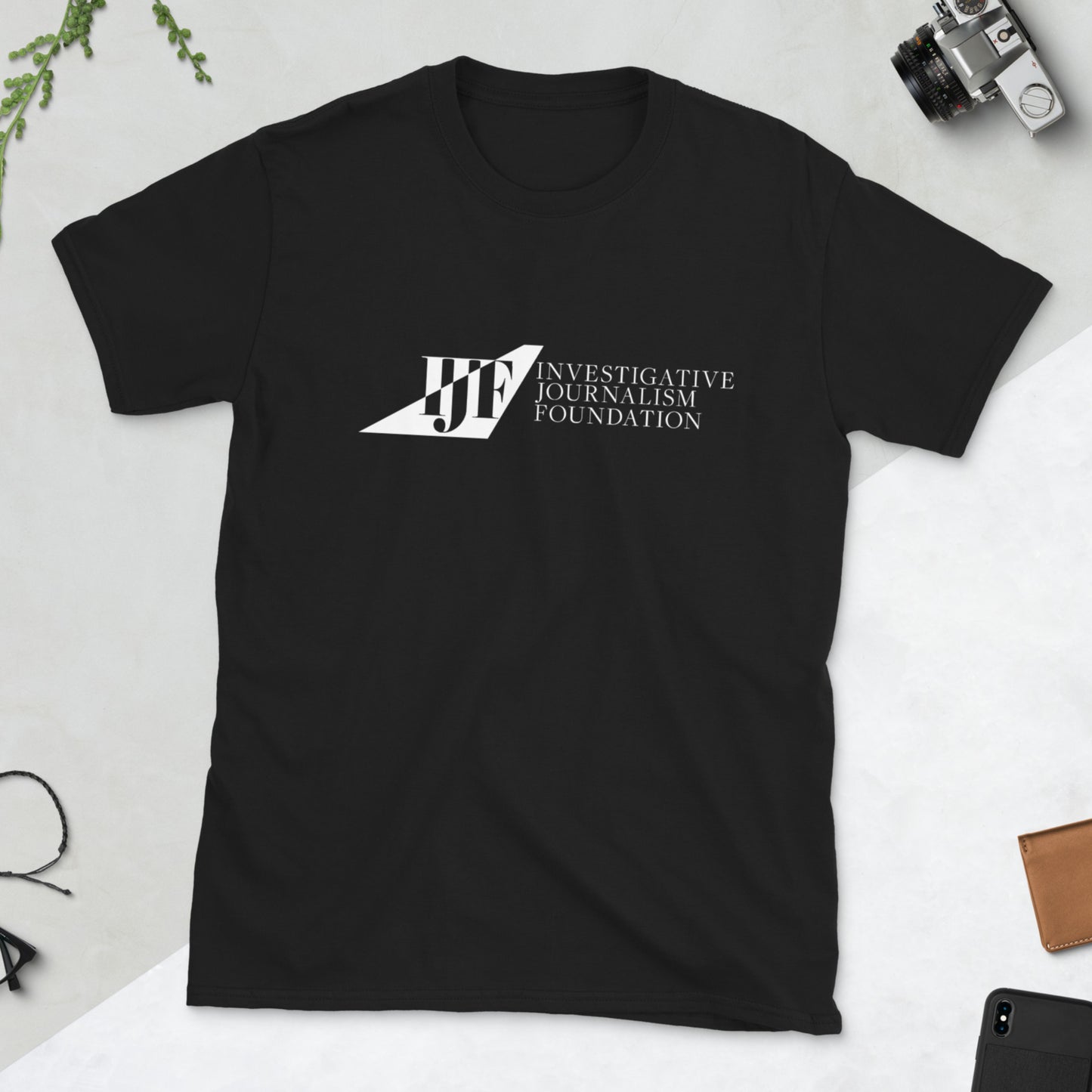 IJF Logo Black T-Shirt