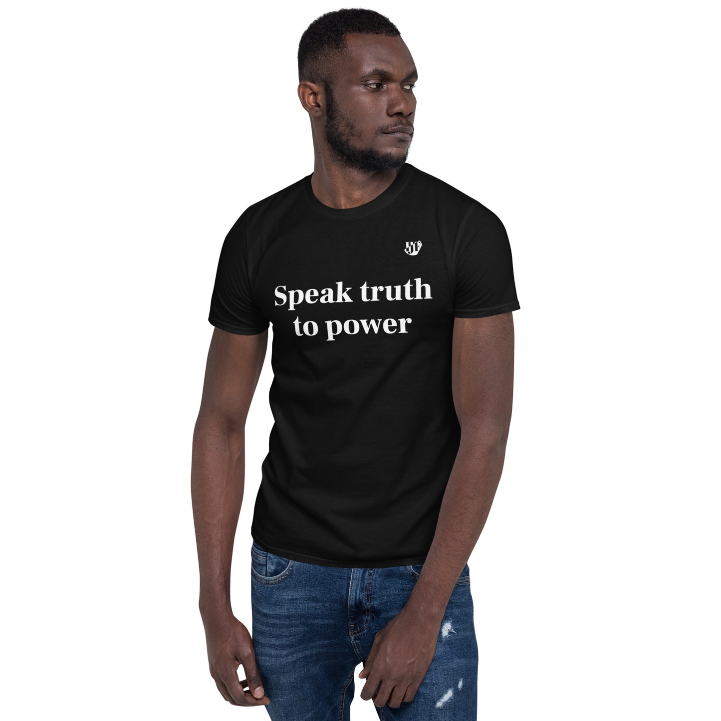 “Speak Truth to Power” Black T-Shirt