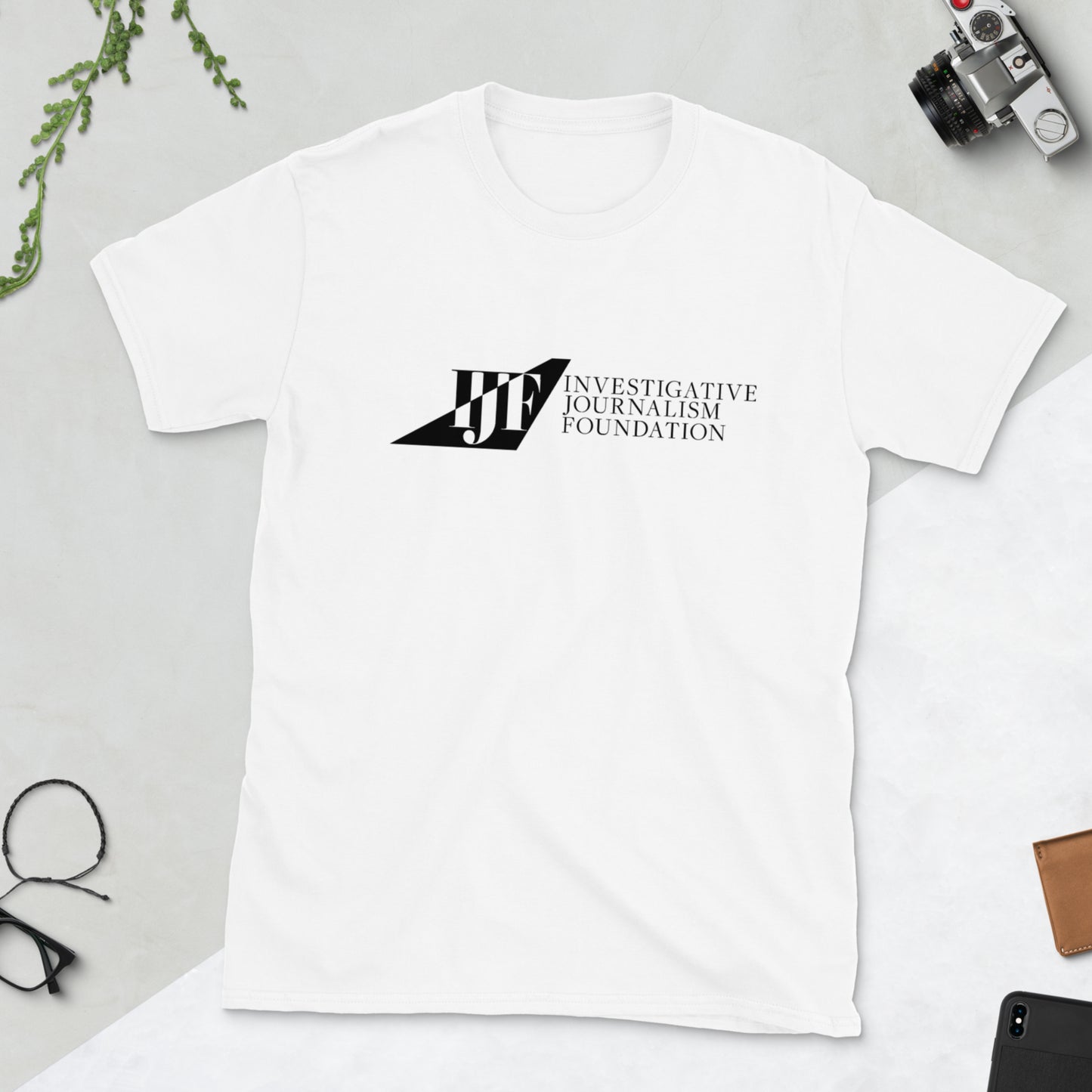 IJF Logo White T-Shirt