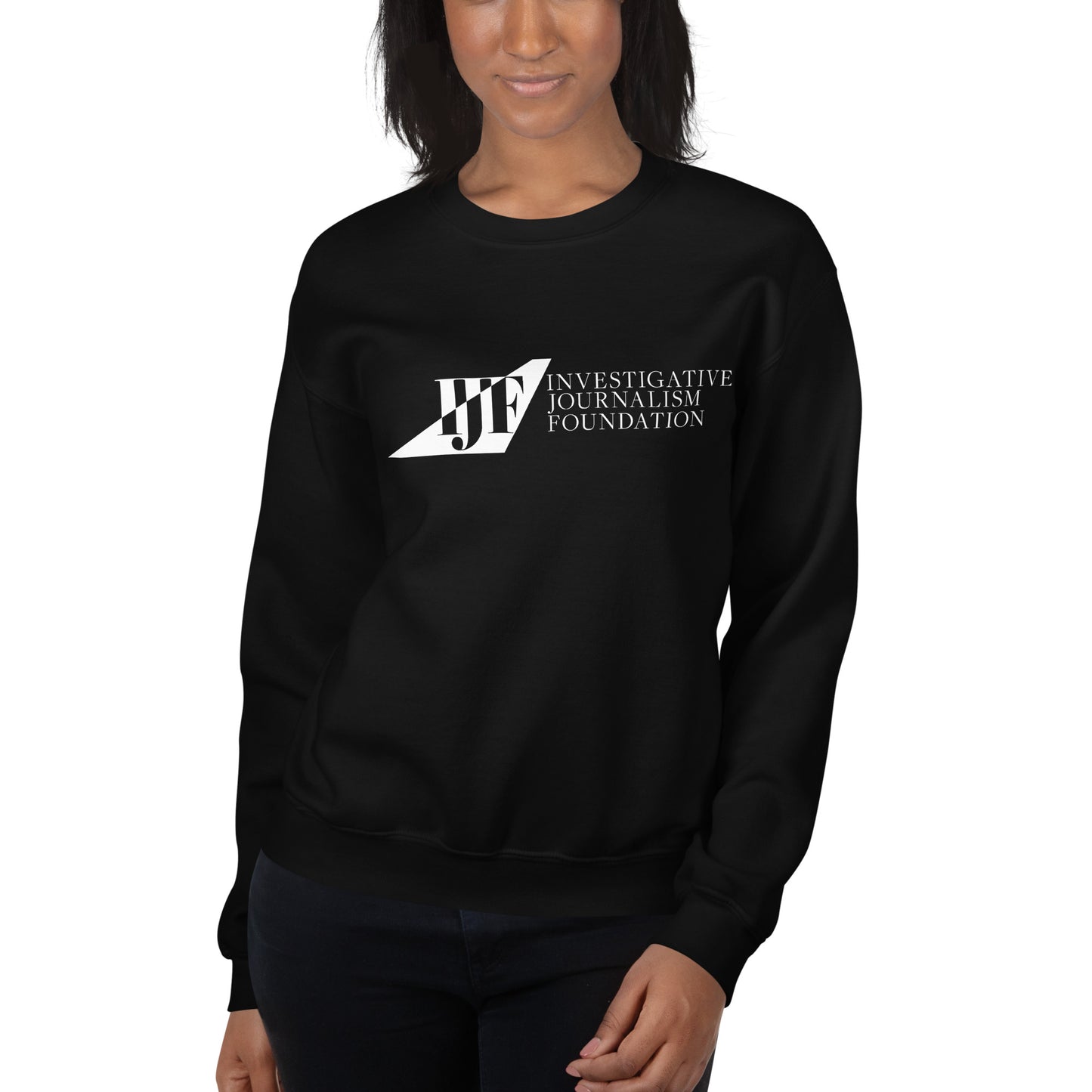 IJF Logo Black Sweatshirt